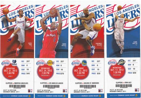 los angeles clippers tickets